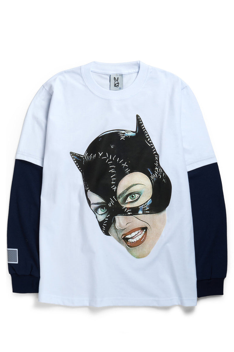 Babayaga Long Sleeve — White / Navy