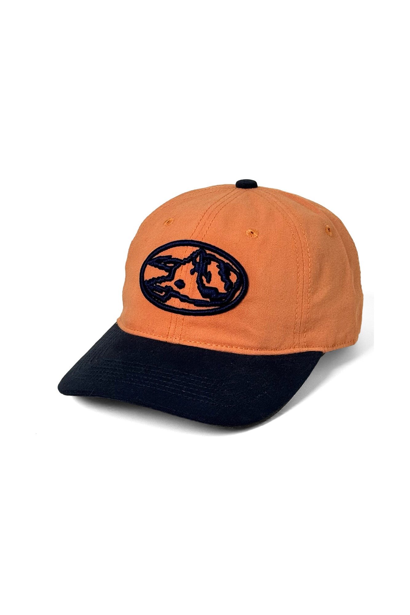 Corpo Cap — Orange / Navy — 1