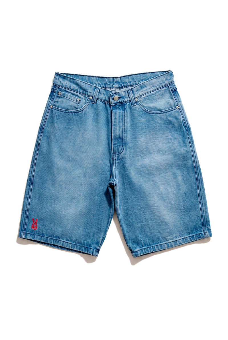 DIM DIM SHORT — Ice Blue Denim