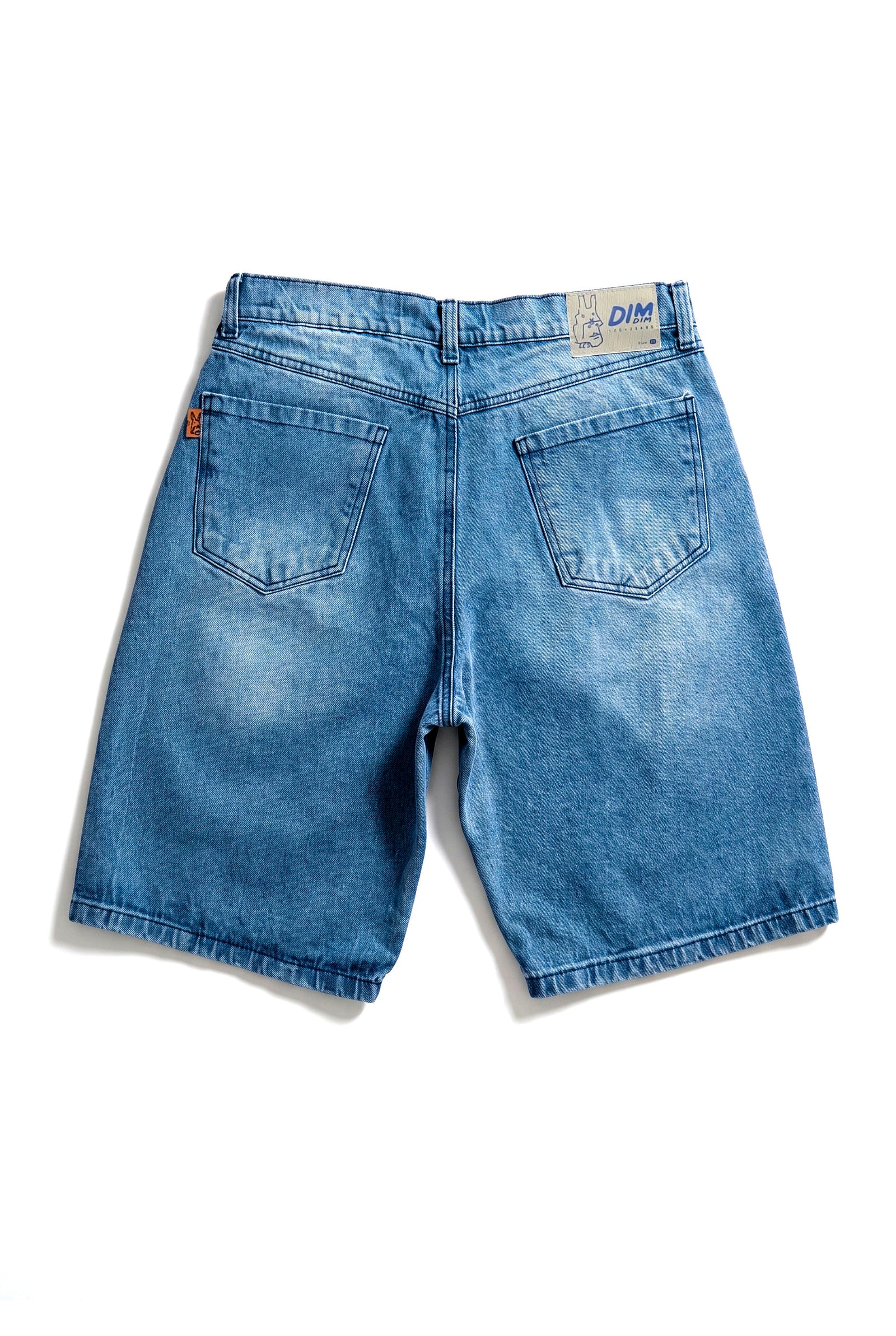 DIM DIM SHORT — Ice Blue Denim — 2