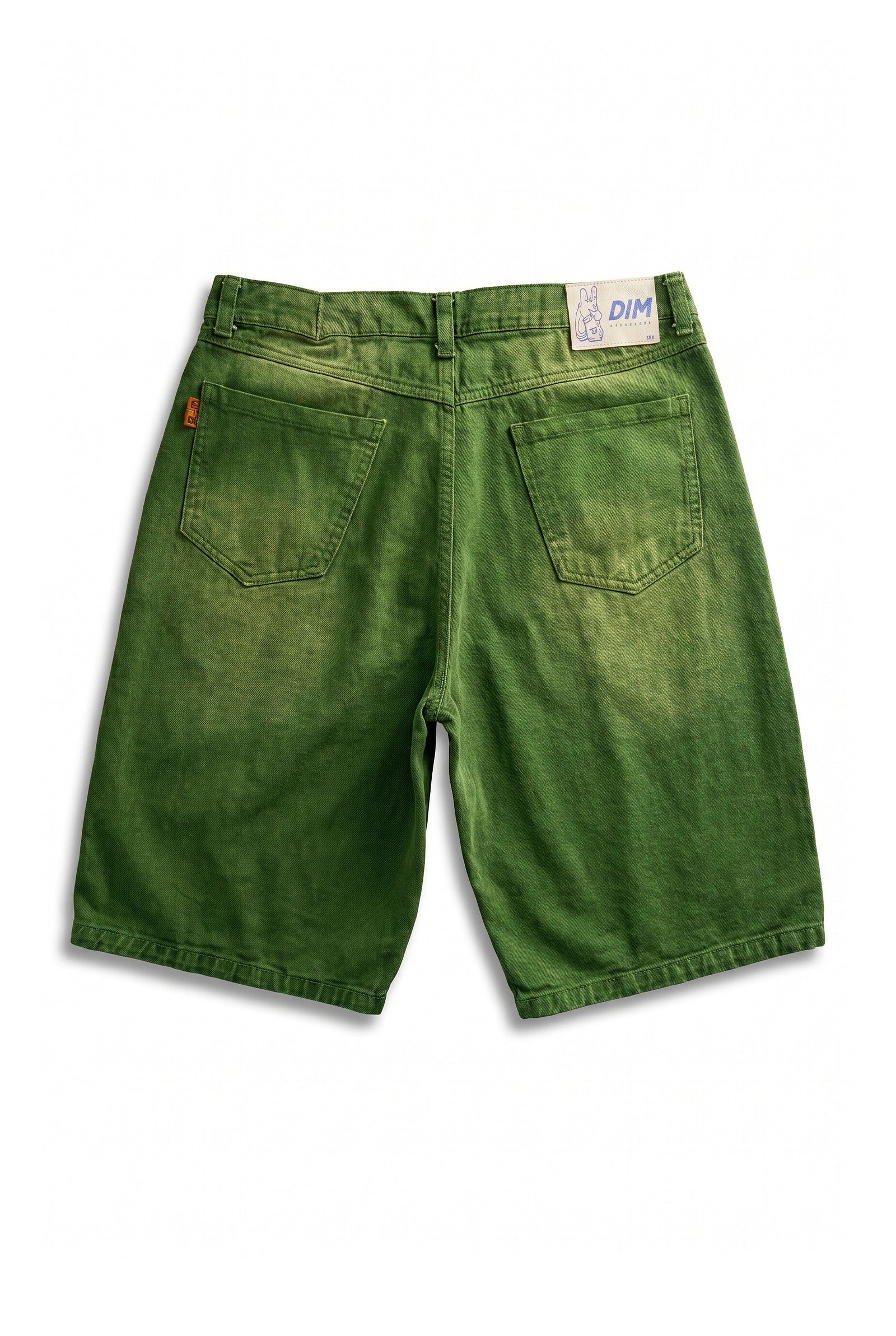 DIM DIM SHORT — Olive Denim — 2