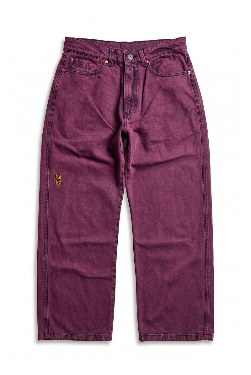 DIM DIM V2 — Wide Pant Burgundy