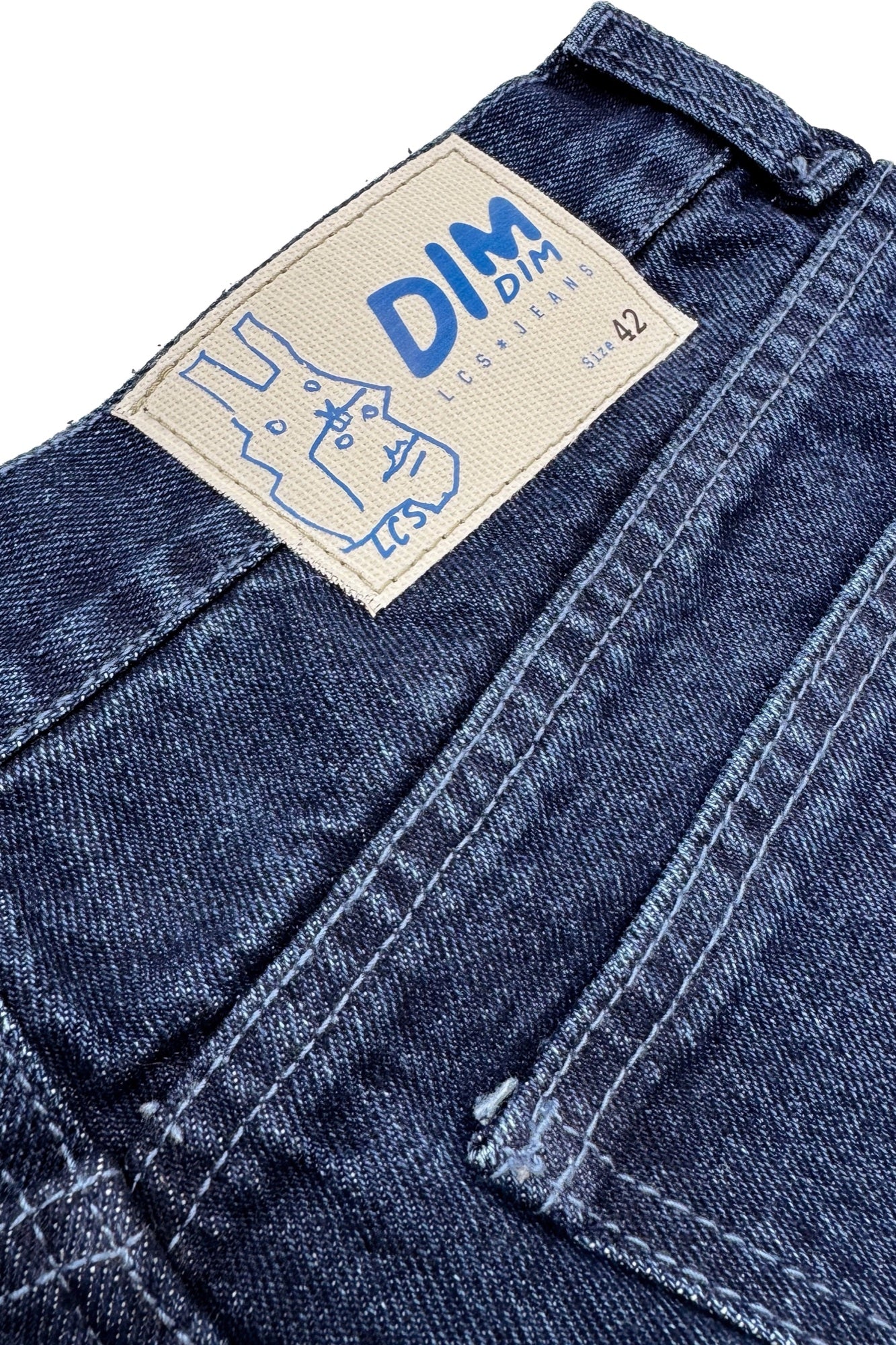 DIM DIM v3 Wide Pant — Blue — 4