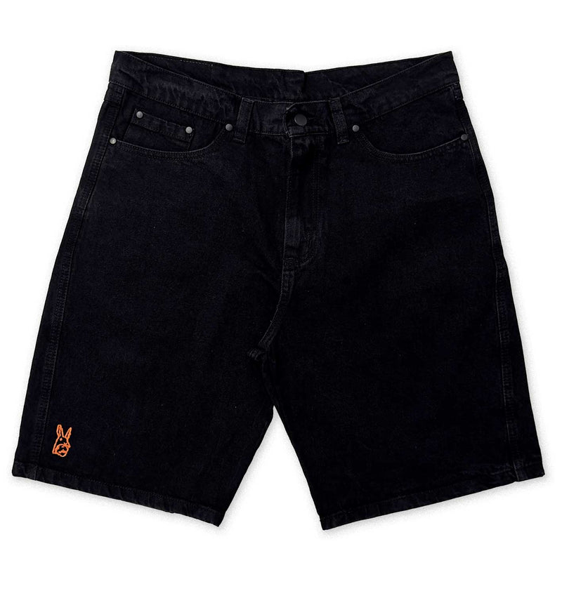 DIM DIM SHORT — Black Denim