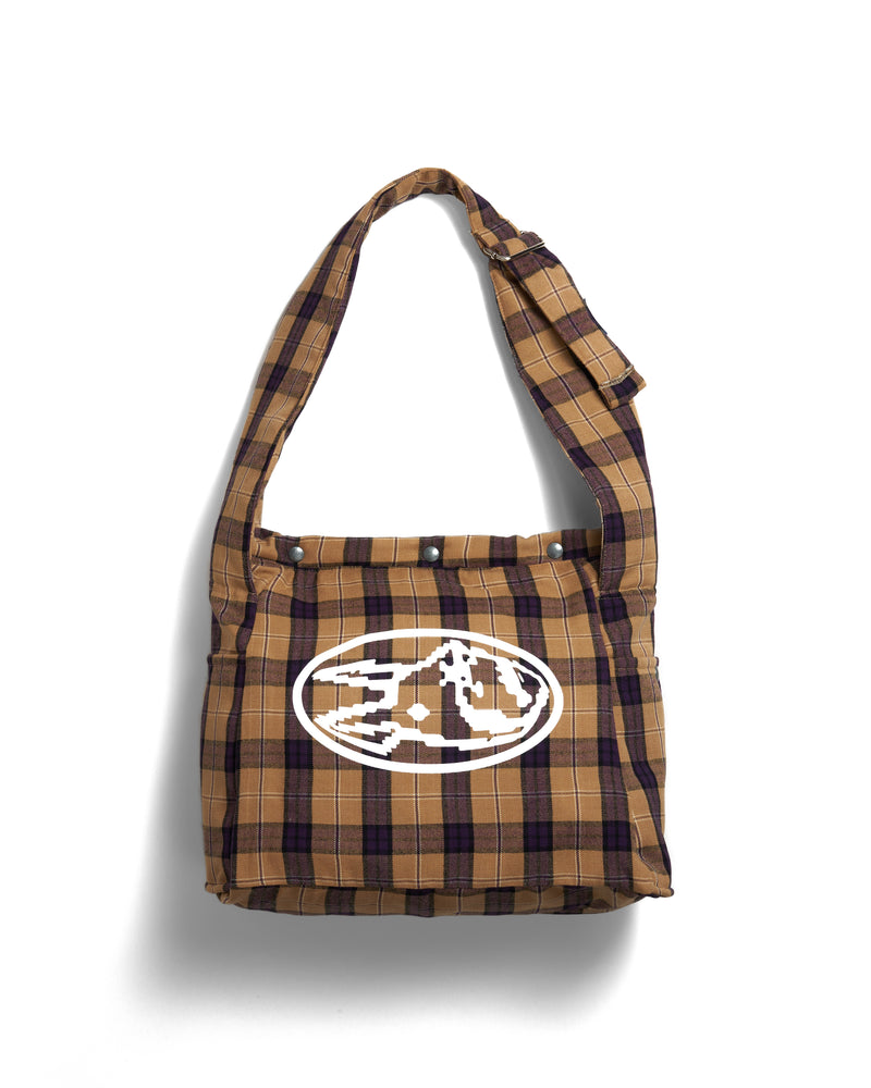 Dondi Bag — Beige Tartan