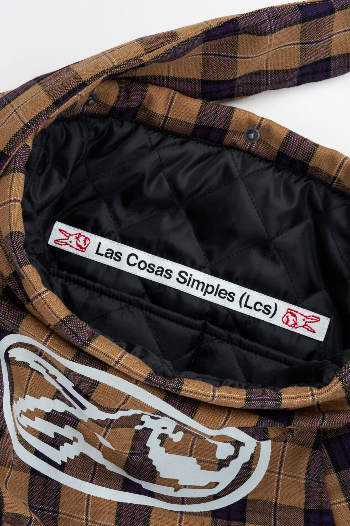 Dondi Bag — Beige Tartan — 4