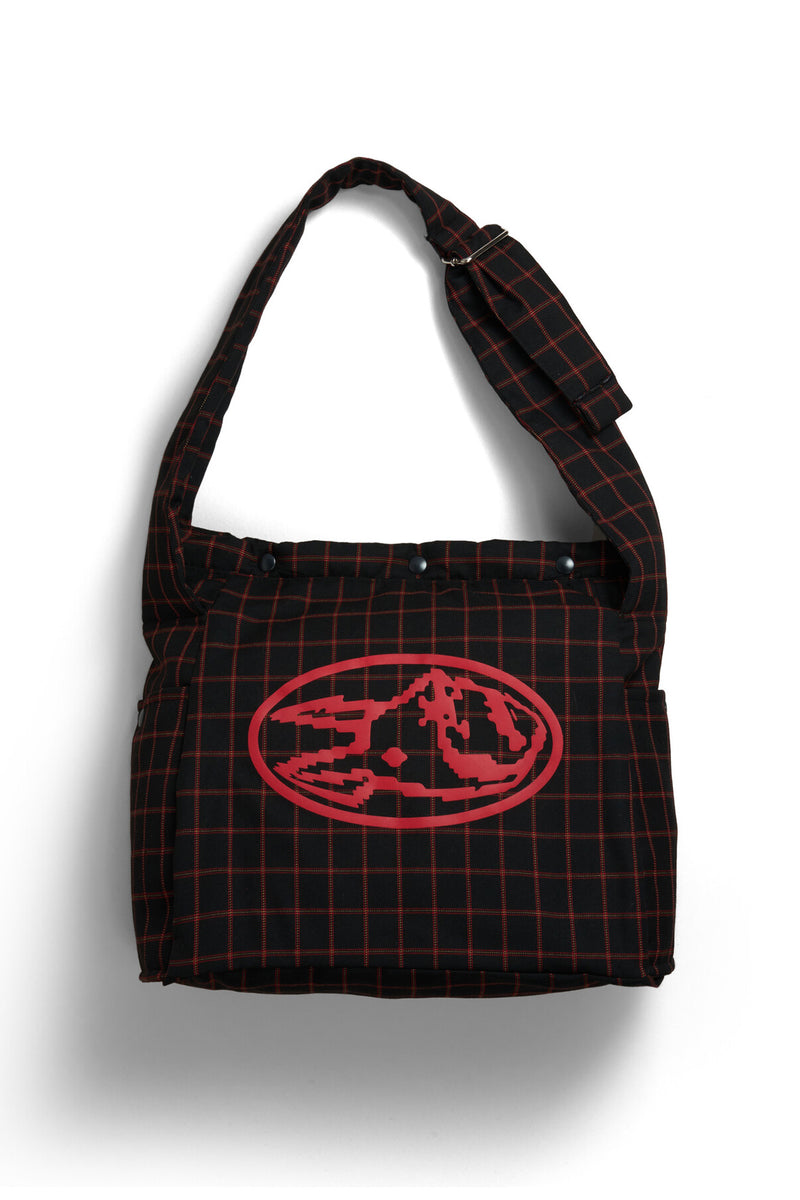 Dondi Bag — Black Tartan