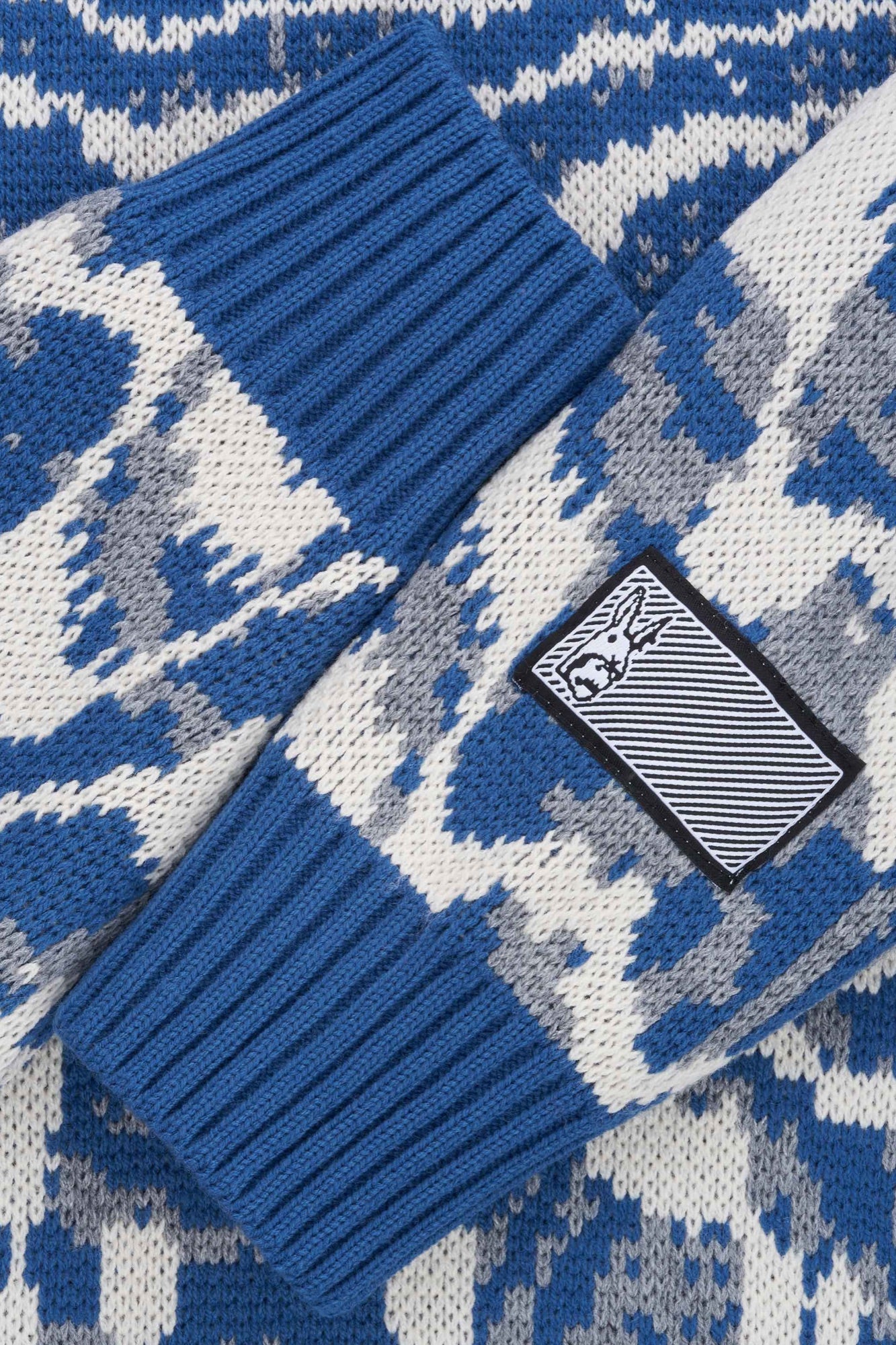 FOGGY KNIT — Sweater Blue — 3