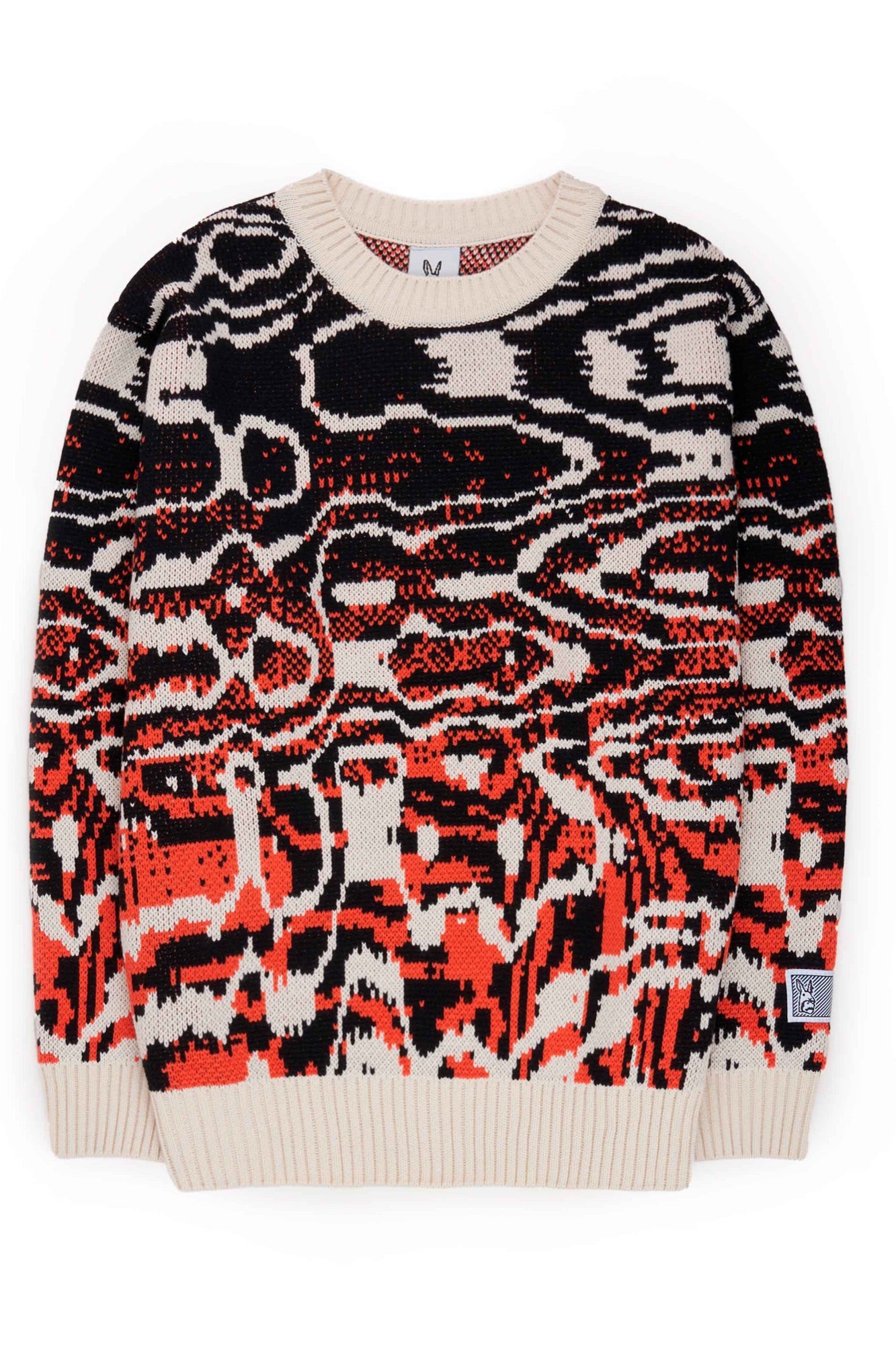 FOGGY KNIT — Sweater Orange — 1
