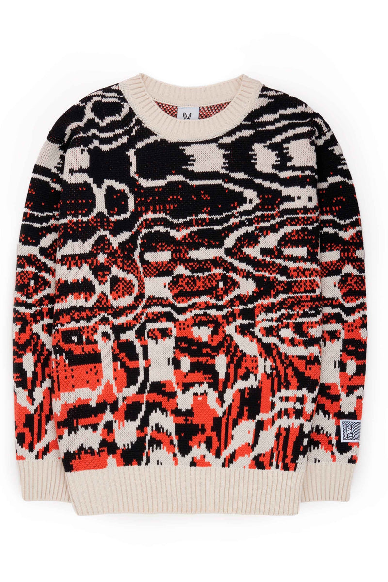 FOGGY KNIT — Sweater Orange