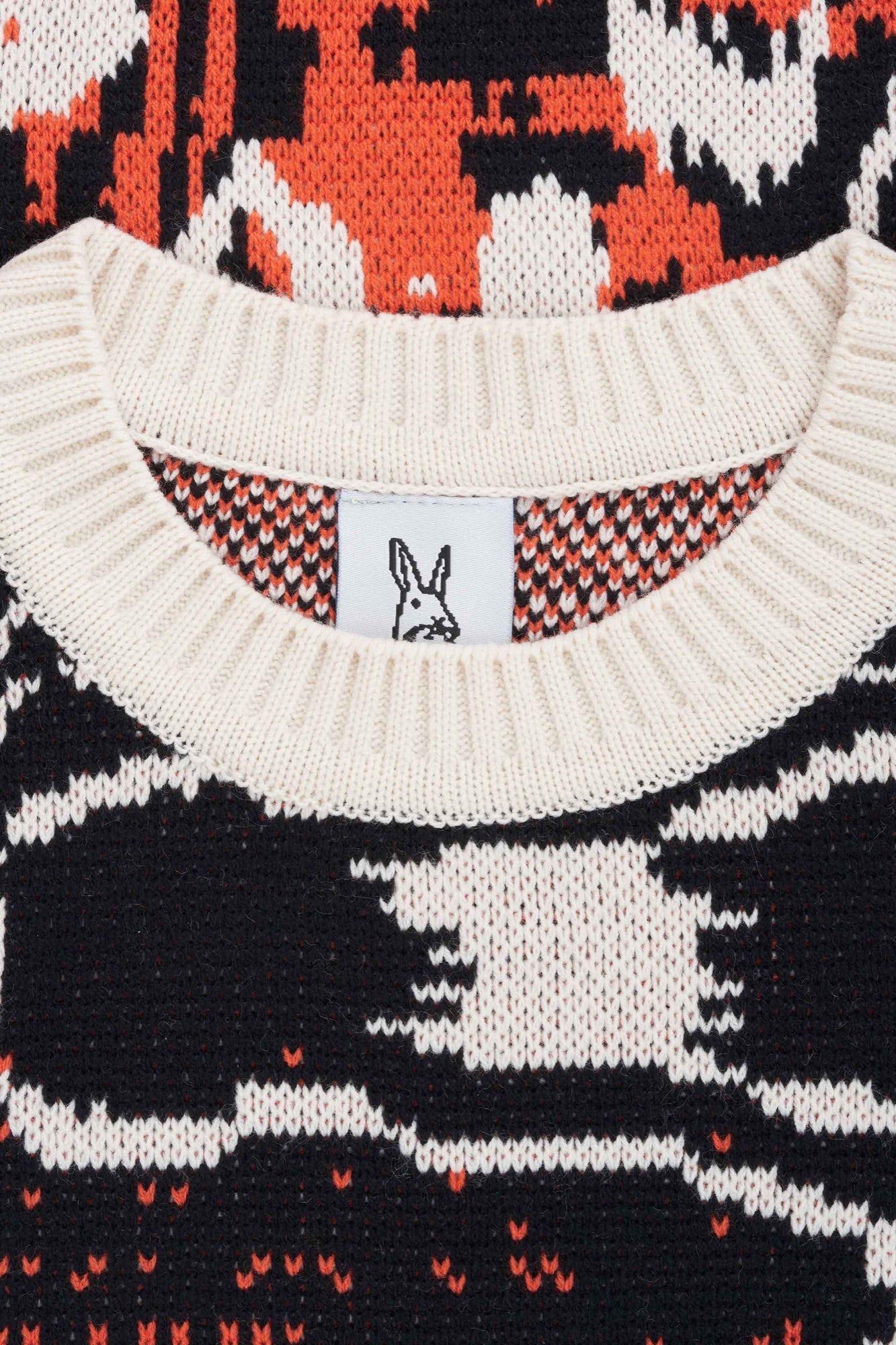 FOGGY KNIT — Sweater Orange — 2