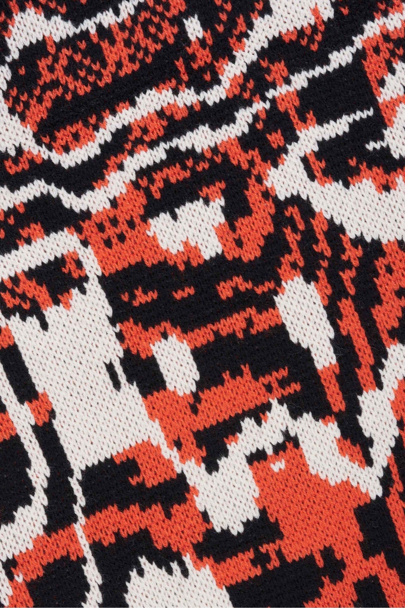 FOGGY KNIT — Sweater Orange — 4