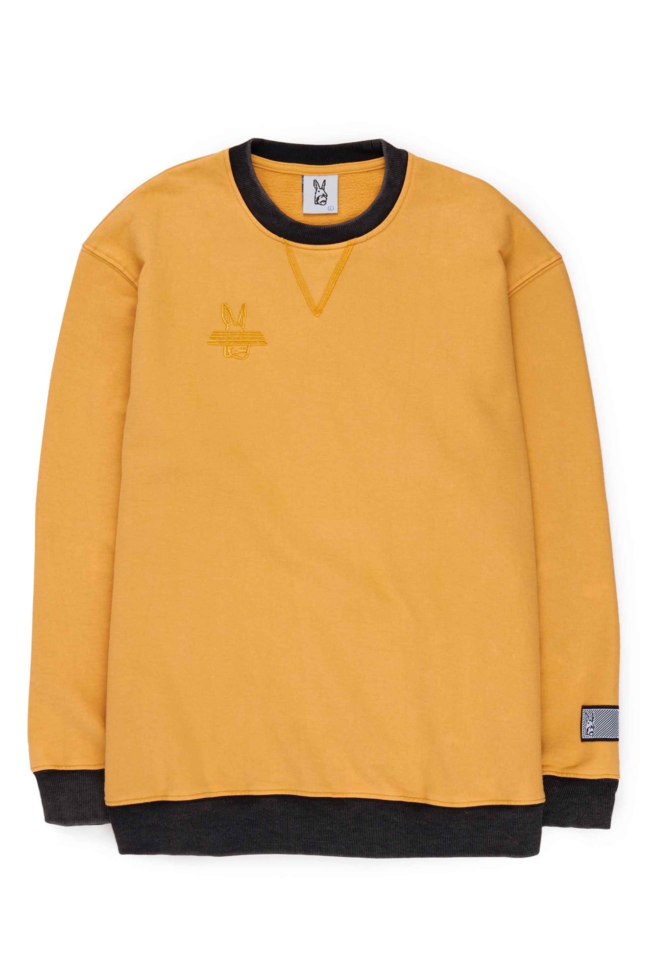 RUBIN CRU — Crewneck Mustard — 1