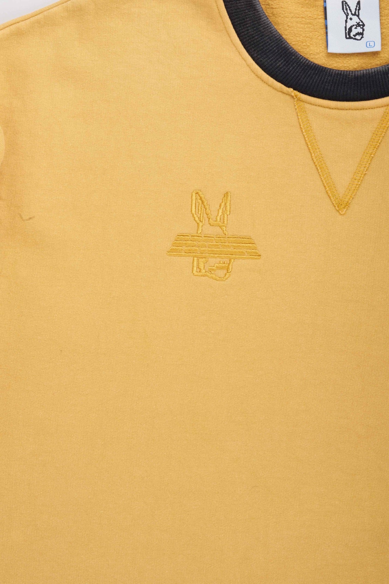 RUBIN CRU — Crewneck Mustard — 4
