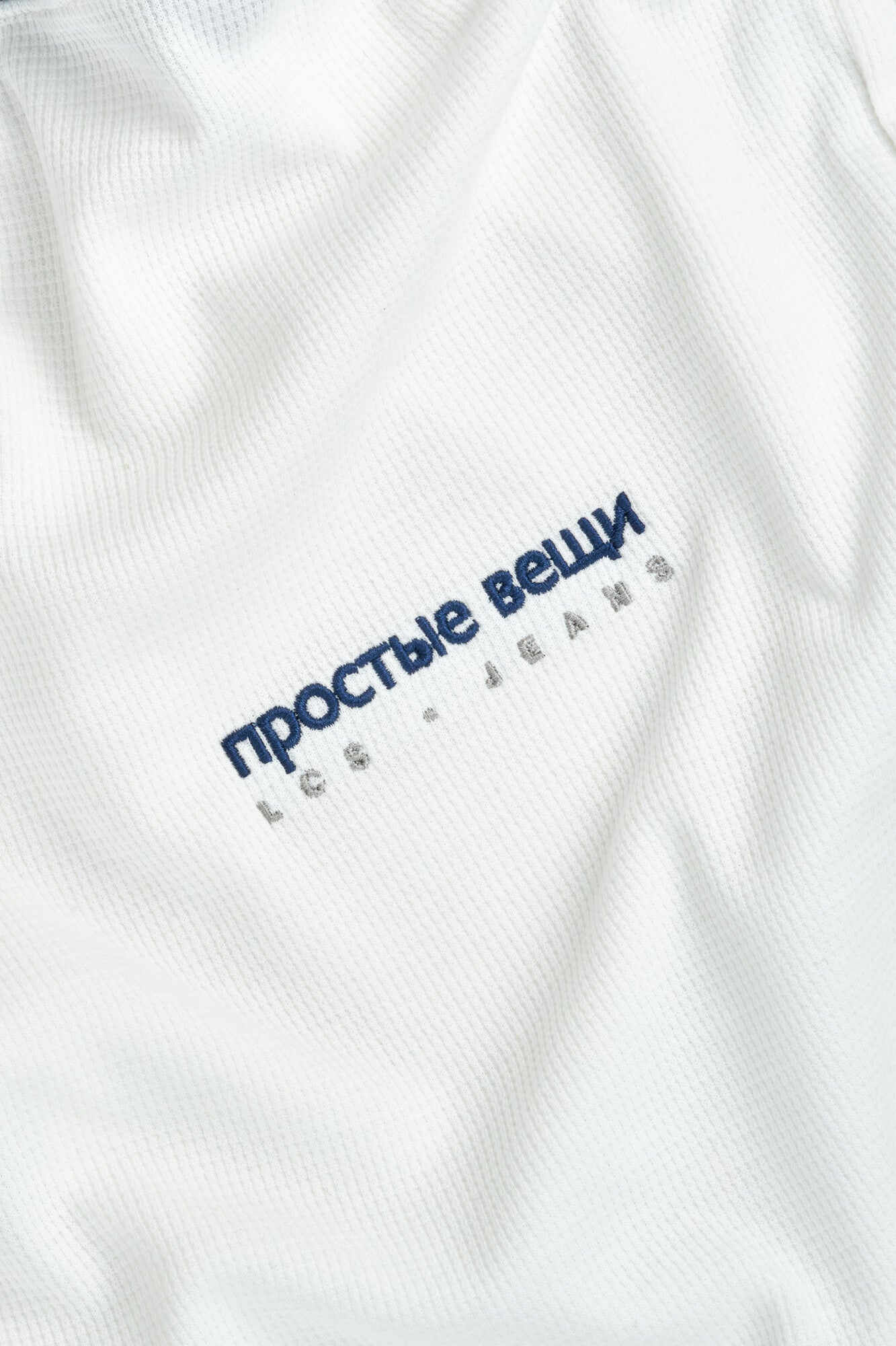 Waffle Knit Long Sleeve — Bicolor — 3